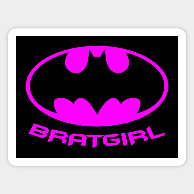 Bratgirl Magnet by Slap Cat Designs